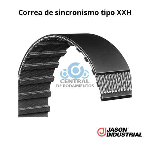 Correa de sincronismo, 700XXH400, Logitud 70 '', Numero de dientes 56,  Ancho 4 '', jason
