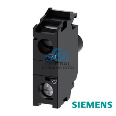 modulo de LED con LED intgr. 230 V AC, blanco, bornes de tornillo, para fijacion en placa frontal