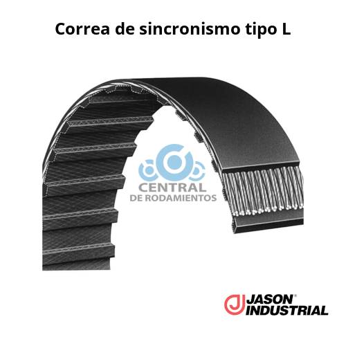 Correa de sincronismo, 480L050, Logitud 48 '', Numero de dientes 128,  Ancho 0.5 '', jason