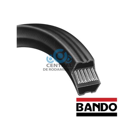 Correa trapezoidal estandar, BB94, Longitud externa 97 pulgadas, bando