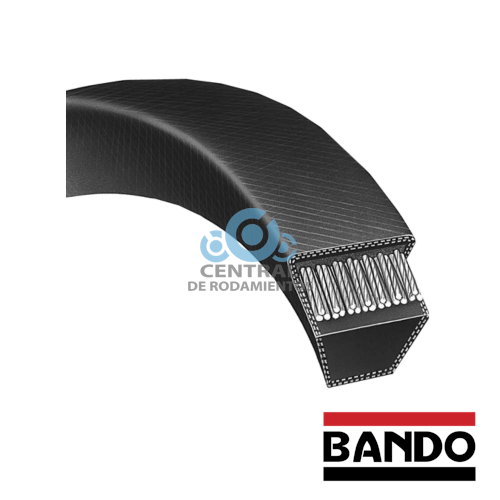 Correa trapezoidal estandar, C180, Longitud externa 184 pulgadas, jason