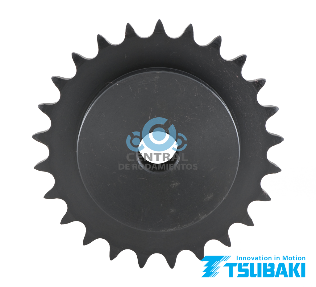 Sprocket, 60B16H, Tipo B, Numero de cadena & paso (60 / 3/4 in), Numero de dientes 16, Diametro de barreno normal 3/4 in, TSUBAKI