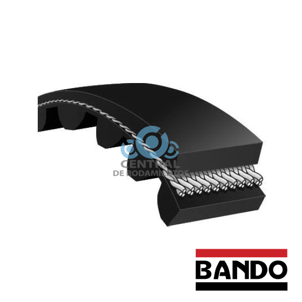 Manga de sincronismo, S8M-1120, Longitud 1120 mm, Numero de dientes 140, BANDO, Cortes a la medida segun el ancho deseado
