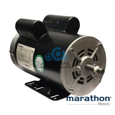 Motor monofasico Nema, Potencia 1.5 HP, Voltaje de alimentacion 110-115/208-230V, Velocidad de giro 1800 RPM, Frame 56, Enclosure ODP, Regal