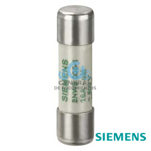 SENTRON, cartucho fusible cilíndrico, 10x38 mm, 12 A, aM, Un AC: 500 V