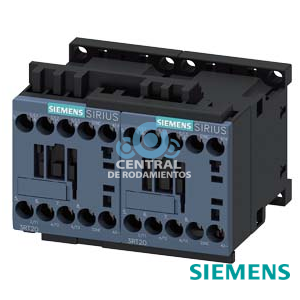 combinación inversora, AC-3e/AC-3, 12 A, 5,5 kW/400 V, tripolar, 24 V DC, borne de tornillo, variante eléctrica y mecánica de enclavamiento
