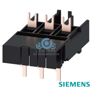 Bloque de conexión para borne de tornillo eléctrico y mecánico para 3RV2.1/3RV2.2 y 3RT2.2 Mando por DC o arrancador suave 3RW3 o contactor estático 3RF34