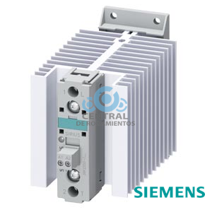 Contactor estático monofásico 3RF2 AC 15 / 25 A / 40 °C 48-460 V / DC 4-30 V de conmutación instantánea