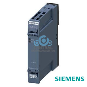 Relé de protección de motor por termistor Aparato de evaluación compacto caja de 17,5 mm borne de resorte 1 NA, 1 NC US = 24 V AC/DC rearme automático apto para interruptores bimetálicos 2 LED (READY/TRIPPED) aislamiento galvánico