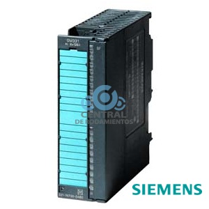 SIMATIC S7-300, entrada analógica SM 331, aislado galvánicamente, 8 AI, resolución 9/12/14 bits, U/I/termopar/resistencia, alarma, diagnóstico, 1x 20 polos desenchufar/enchufar con bus de fondo activo