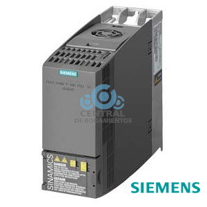 SINAMICS G120C potencia nominal 380-480 V 3AC +10/-20% 47-63 Hz sobrecarga leve: 4,0 kW a 150% 3 s, 110% 57 s, 100% 240 s sobrecarga alta: 3,0 kW a 200% 3 s, 150% 57 s, 100% 240 s sin filtro 24 V DC externos, interfaz de E/S: 6 DI, 2 DO, 1 AI, 1 AO, 1 sens. temp. mot. desconexión segura de par integrada bus de campo: PROFINET-PN protección: IP20/UL sin caja tamaño: FSA 196 x 73 x 200(Al x An x P)