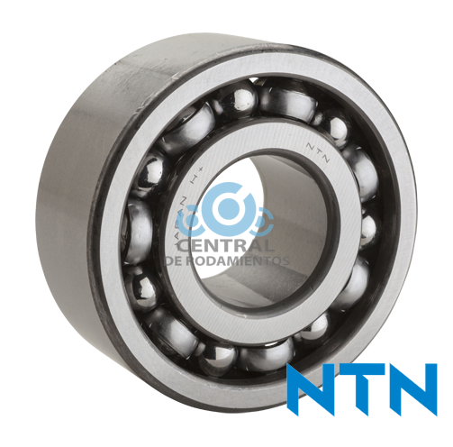 Rodamiento de contacto angular, 5206C3, Diametro interno 30 mm, Diametro externo 62 mm, Ancho 23.80 mm, NTN