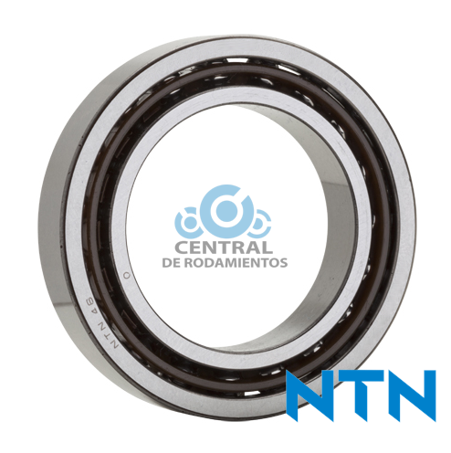 Rodamiento de contacto angular, 7318B, Diametro interno 90 mm, Diametro externo 190 mm, Ancho 43 mm, NTN