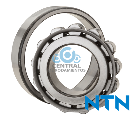 Rodamiento de rodillos cilindricos, N312, Diametro interno 60 mm, Diametro externo 130 mm, Ancho 31 mm, NTN