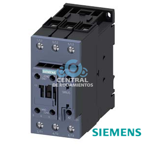 contactor de potencia, AC-3e/AC-3, 65 A, 30 kW/400 V, tripolar, 110 V AC, 50/60 Hz, contactos auxiliares: 1 NA + 1 NC, borne de tornillo, tamaño: S2