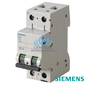 automático magnetotérmico 400 V 6 kA, 2 polos, C, 10 A