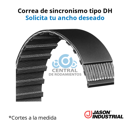 Manga de sincronismo, 270DH, longitud externa 27 '', Numero de dientes 54, jason