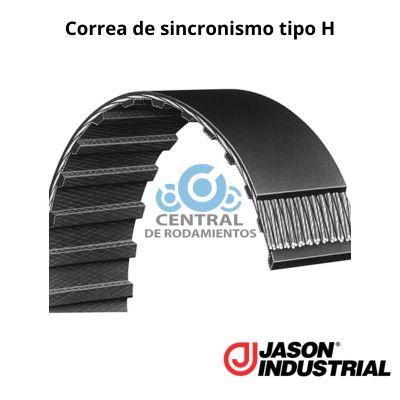 Correa de sincronismo, 310H100, Logitud 31 '', Numero de dientes 62,  Ancho 1 '', bando