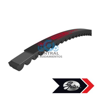 Correa trapezoidal estandar, 3VX300, Longitud externa 30 pulgadas, gates