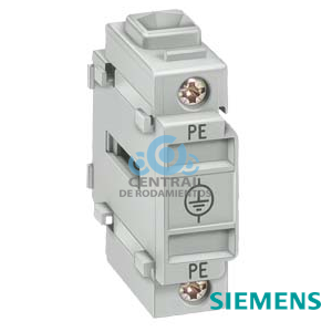 borne de neutro/de puesta a tierra, continua, para fijación frontal, accesorio para interruptor principal y de parada de emergencia 3LD2 para 100 - 125 A y para interruptor principal y de parada de emergencia 3LD5 UL para 60 A