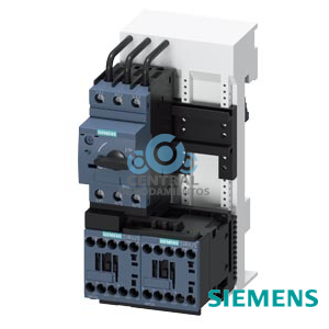 derivación a motor sin fusibles, modo inversor de sentido AC 400 V, Tamaño S00 0,70...1,00 A AC 230 V borne de tornillo para sistemas de embarrado de 60 mm (cumple también tipo de coordinación 1) Tipo de coordinación 2, Iq = 150 kA 1 NC (contactor)